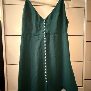 Urban Outfitters Teal Backless Dress